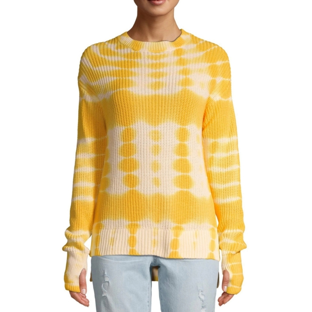 Women's Tie Dye HI Lo Sweater